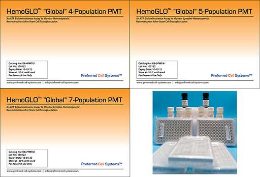 HemoGLO™ PMT "Global": Am ATP bioluminescence assay to monitor lympho-hematopoietic reconstitution in patients after stem cell transplantation